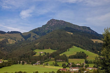 Blick auf das Kitzbüheler Horn