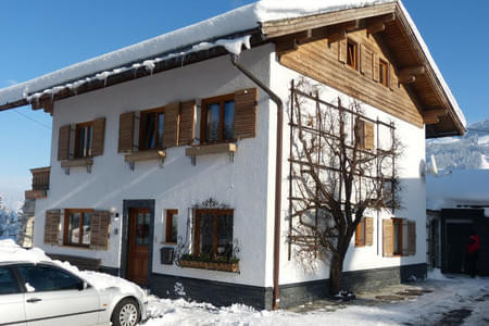 Außenansicht Ferienhaus Rauter Winter